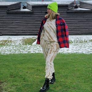 Good AMERICAN Stylish Tie-Dye Women's SET. SZ M